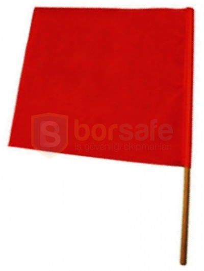 Essafe Ge 6040 Yol Çalışma Bayrağı (Kırmızı)