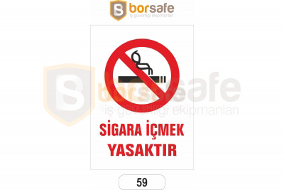 Sigara İçmek Yasak Levhası 59